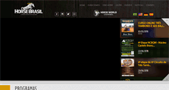 Desktop Screenshot of horsebrasil.com.br