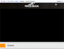 Tablet Screenshot of horsebrasil.com.br